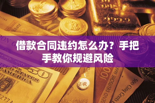 武汉借款合同违约怎么办？手把手教你规避风险