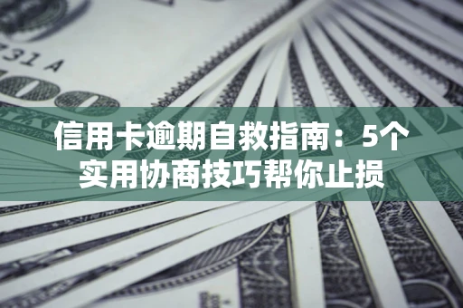 武汉信用卡逾期自救指南：5个实用协商技巧帮你止损