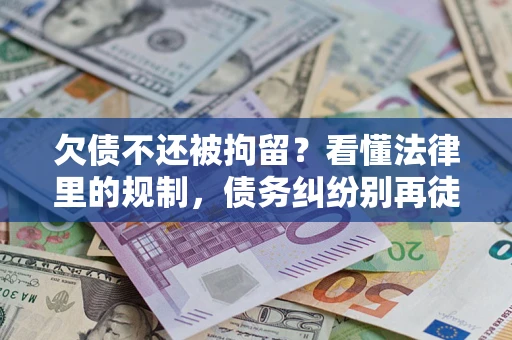武汉欠债不还被拘留？看懂法律里的规制，债务纠纷别再徒劳奔波
