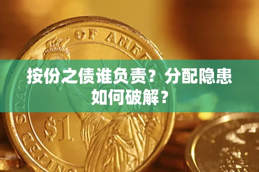 武汉按份之债谁负责？分配隐患如何破解？