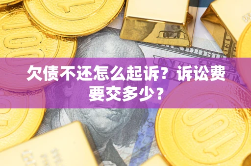 武汉欠债不还怎么起诉？诉讼费要交多少？