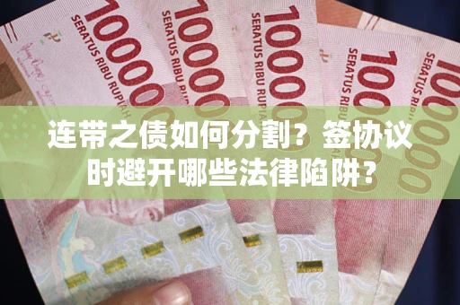 武汉连带之债如何分割？签协议时避开哪些法律陷阱？
