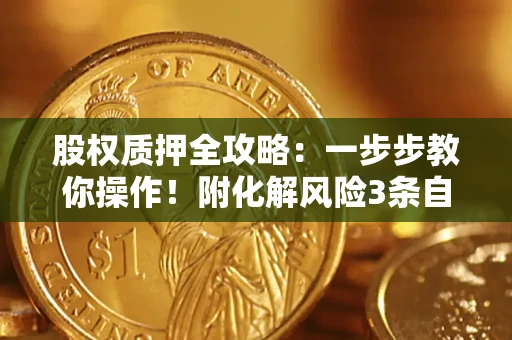 武汉股权质押全攻略：一步步教你操作！附化解风险3条自救法则