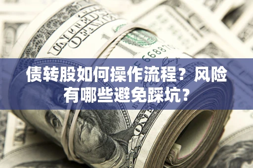 武汉债转股如何操作流程?风险有哪些避免踩坑? 武汉债转股如何操作流程?风险有哪些避免踩坑?