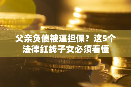 武汉父亲负债被逼担保？这5个法律红线子女必须看懂