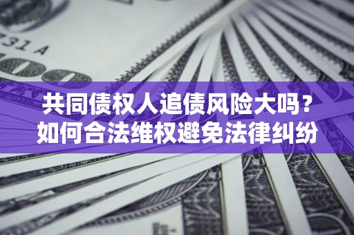 武汉共同债权人追债风险大吗?如何合法维权避免法律纠纷? 武汉共同债权人追债风险大吗?如何合法维权避免法律纠纷?
