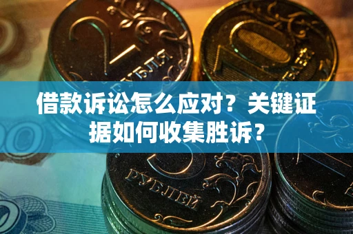 武汉借款诉讼怎么应对？关键证据如何收集胜诉？